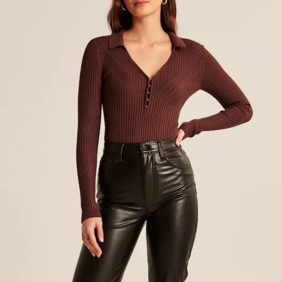 Abercrombie and Fitch Black Bodysuit - Picture 2 of 8